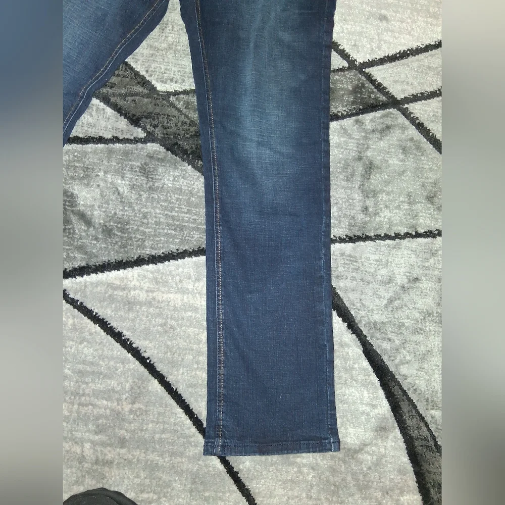 NWT Urban Star Size 36 X 32 Blue Stretch Relaxed Fit Straight Leg Jeans! - Picture 5 of 13